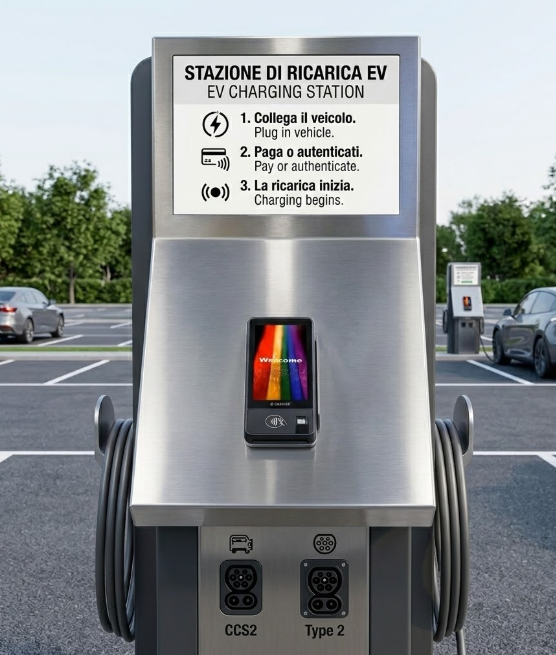 S1U2 terminal at gas pump for fuel payment